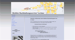 Desktop Screenshot of mobilebuchhaltung.com
